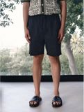 Next - Heren - Klassieke garment-dyed dokshort - Zwart