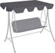 Maison Exclusive - Housse de remplacement pour balancelle, anthracite, 150/130x105/70 cm