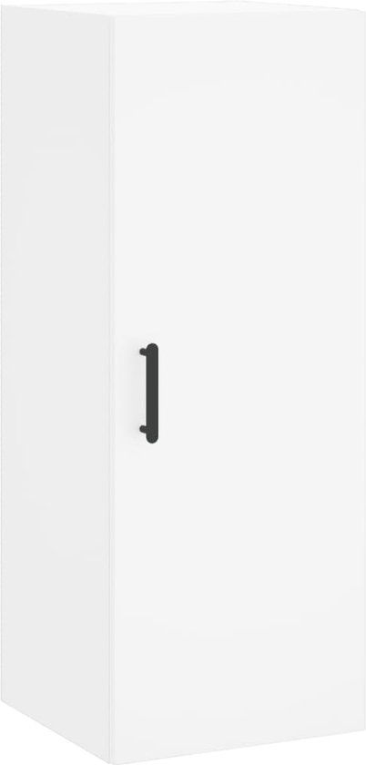 vidaXL Bovenkast 34,5x34x90 cm Wit