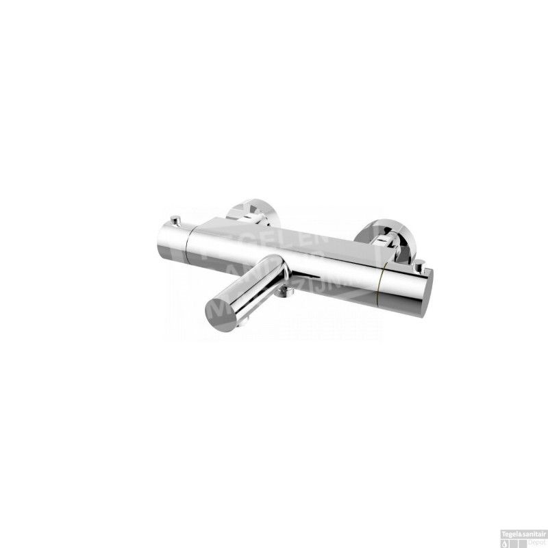 Wiesbaden Style Thermostatische Badkraan Cool Touch Chroom 15 cm