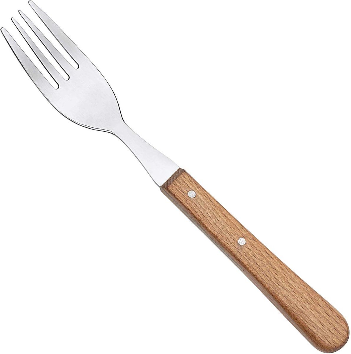 RÖR Solingen Vork - RVS - Beukenhout Heft - 8719907177983