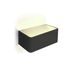 ONE Light Backlight Wall Range - applique murale - 20 x 10 x 8 cm - 6W LED inclus - noir