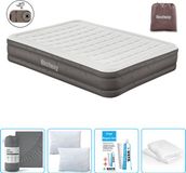 Bestway Luchtbed - 2-Persoons - 152 x 203 x 36 cm - Bruin - Inclusief Pomp