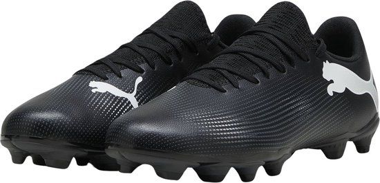 PUMA FUTURE 7 PLAY FG/AG Men's Sports Shoes - Black/White - Size 46