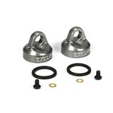 TEAM LOSI RACING Bleeder Shock Caps Aluminium (2): TEN