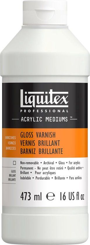 Liquitex Pro - Vernis - voor acrylverf - Glossy - 473ml