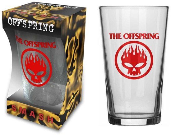 The Offspring Smash Bierglas - transparant