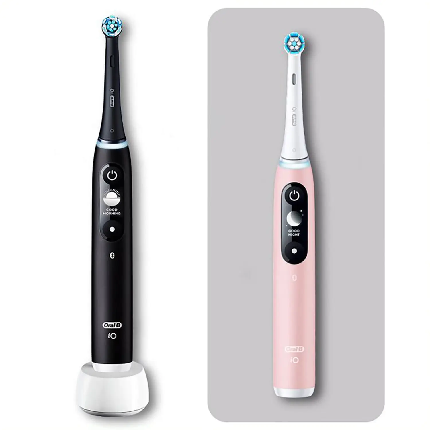 Oral-B iO Series 6 Duo zwart, roze / duo pack