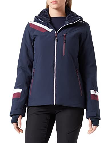CMP Woman Jacket Zip Hood - Black Blue - 42 - 8059342805288