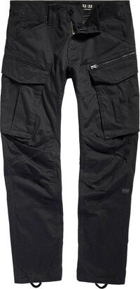 G-STAR Rovic Zip 3D Regular Tapered Heren Broek - dk black W29 X L32