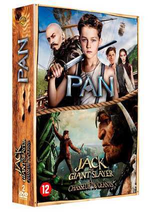 Hugh Jackman Pan + Jack The Giant Slayer dvd