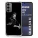 Cokitec Samsung Galaxy S24 FE Versterkte hoes Muziek Johnny Hallyday Zwart
