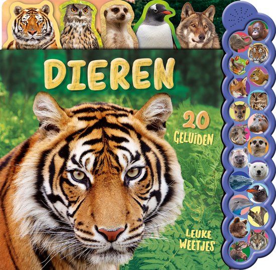 Top1Toys Rebo Productions Geluidenboek Dieren