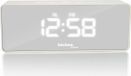 Technoline WT 475 - Wekker - Digitaal - Quartz - 12/24 - Datumaanduiding - Binnentemperatuur - Alarm - Snooze - Zwart