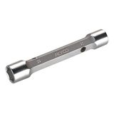 ALYCO 191430 - Llave de hexagonal Cr-V chromado satinado bocas forjadas UNE 16586 16x17 mm