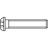 TOOLCRAFT Vis à tête cylindrique M5 12 mm Binnenzeskant INOX A2 100 pièce(s)