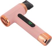 Merkloos / Sans marque Draagbare Koud-warme Oplaadbare Föhn voor op Reis 200 W met Mondstuk Ingebouwde 15000 MAh-batterij voor Alle Haartypes (rose)