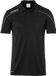 Uhlsport Stream 22 Polo Enfants - Zwart / Wit | Maat: 164