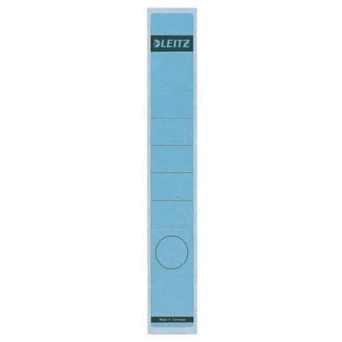 Esselte Leitz rugschild lang, aktedeksel, 10 stuks blauw