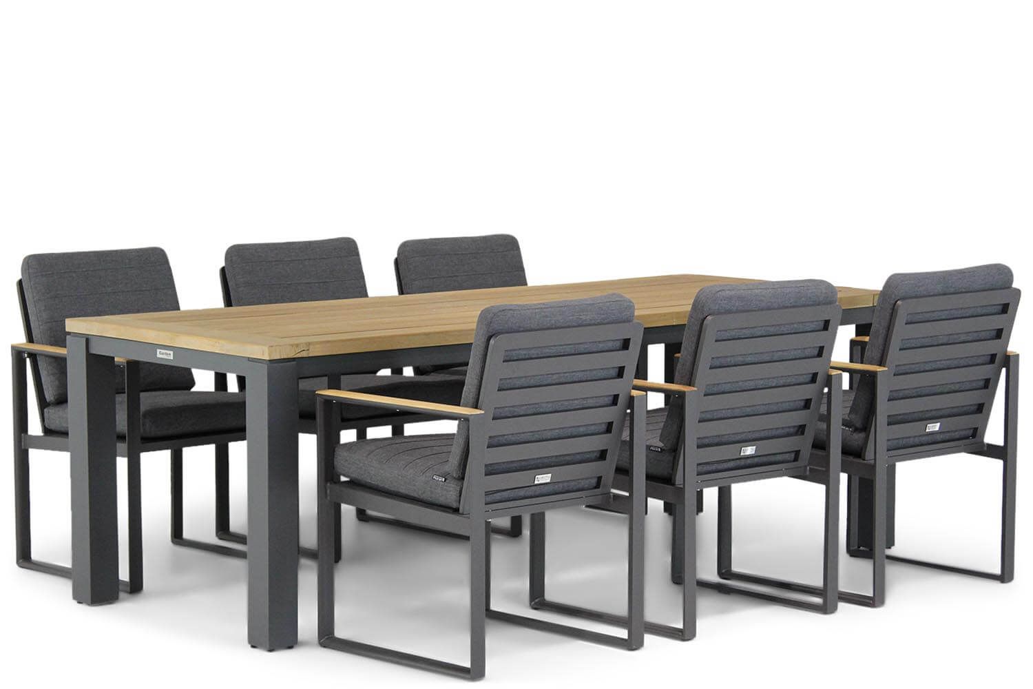 Coco Santika Soray/Veneto 230 cm dining tuinset 7-delig