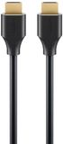 goobay Ultra96 HDMI-kabel 16K 96 Gbit/s, tot 12 bits kleurdiepte, voor gaming tv-monitor beamer, compatibel met PlayStation 5, Xbox Amazon Fire TV, Apple TV, 1,5 m zwart, 80092