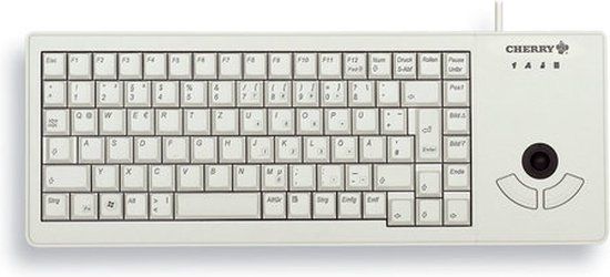 Cherry XS Trackball Universeel USB QWERTZ Duits Grijs