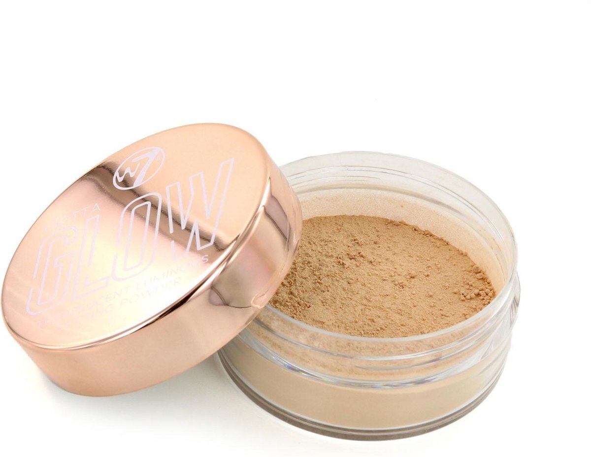 W7 Gotta Glow Luminous Setting Loose Powder - Translucent