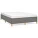 vidaXL Cadre de lit Tissu Gris foncé 200x200 cm
