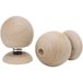 Creativ Company Houten Pen- & Potloodhouder Hout 75 mm Hoogte 5 cm Diameter 12 Stuks