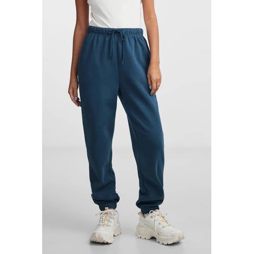 PIECES PCCHILLI High Waist Sweatpants - Dark Blue