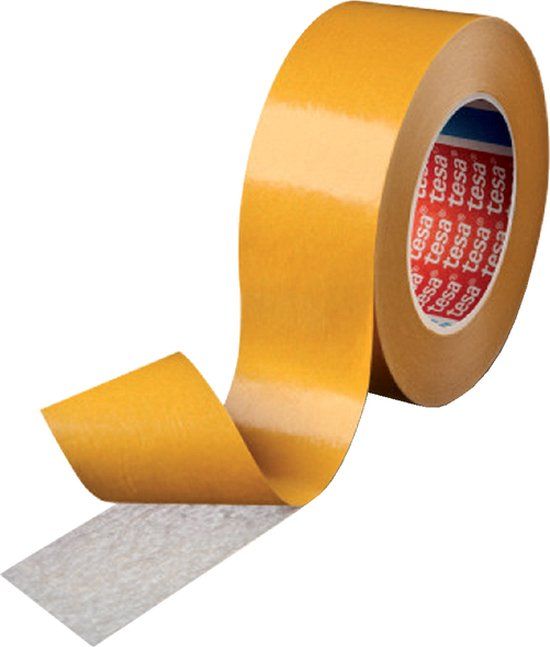 Tesa Dubbelzijdige plakband 25mmx50m - Wit