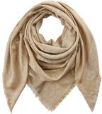 Codello Luxe premium XL-sjaal met monogram patroon