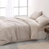 Burrito Blanco Velvelina Dekbedovertrekken, 135 cm breed bed (+ beschikbare maten), design 005, beige (135 x 190/200 cm)