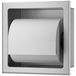 Xellanz Rocko Porte-rouleau de papier toilette sans abattant - Encastrable - Inox
