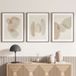 Lot de 3 affiches / posters triptyque - abstrait - 3 affiches - 30x40 cm (cadres non fournis) - photo pleine page