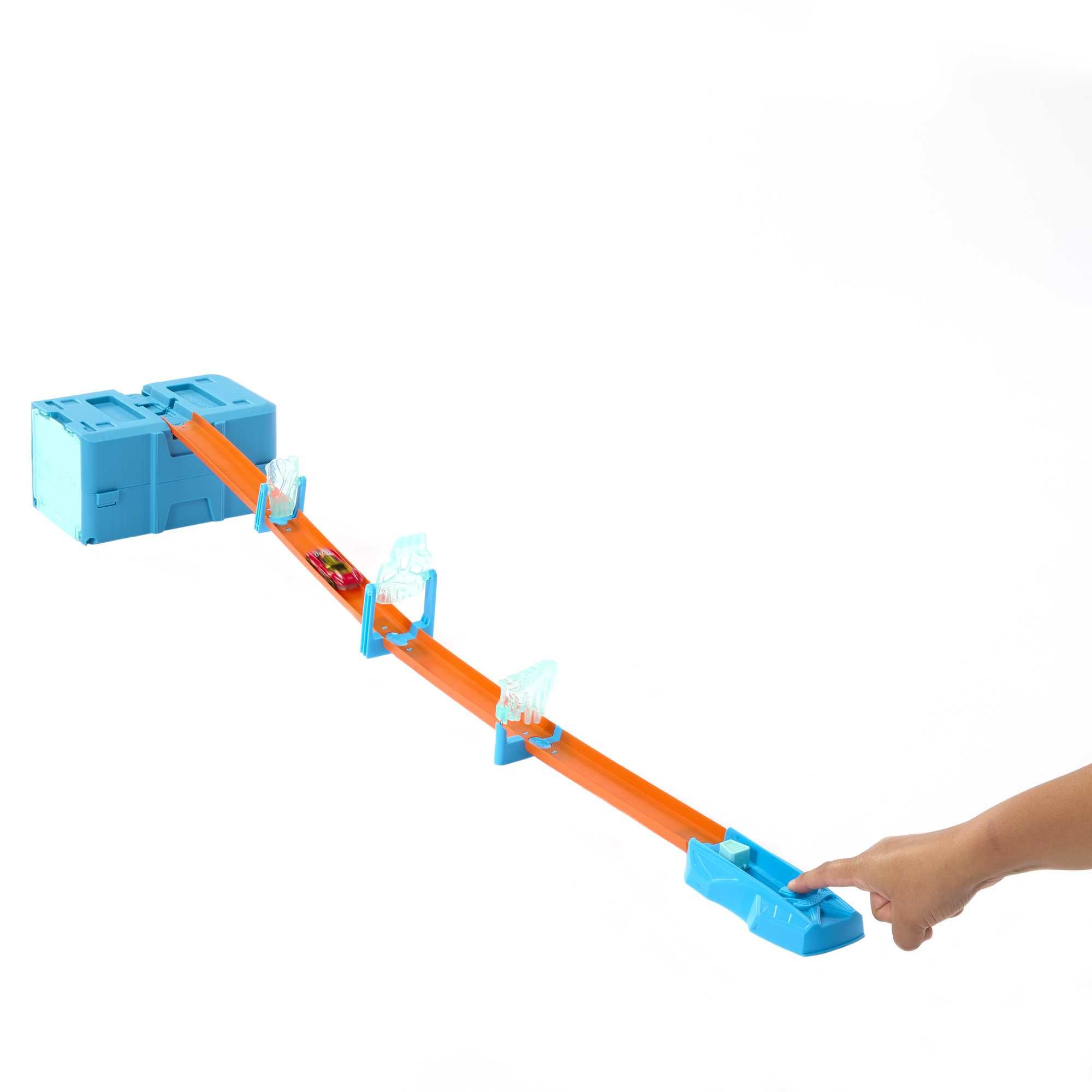 Hot Wheels Track Builder IJzige Crashset