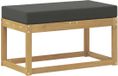 vidaXL - Tuinbank - Massief Acacia Hout - Wit