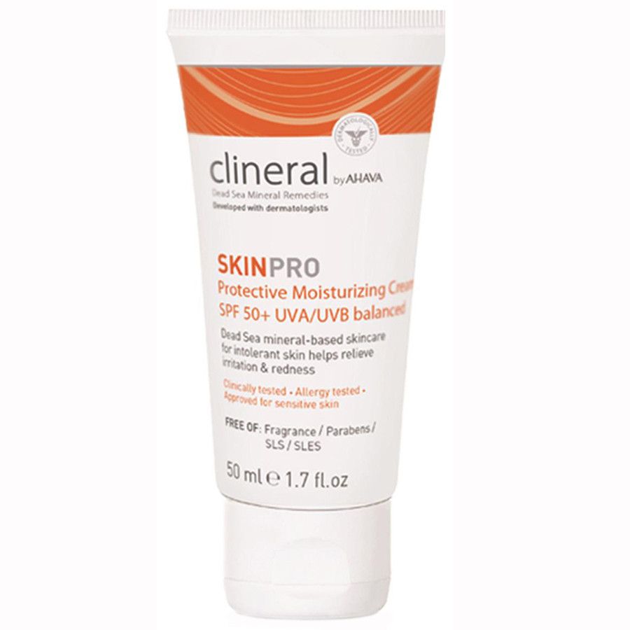 Ahava SKINPRO Protective Moisturizer SPF 50 Face Cream 50 ml Clineral