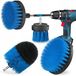 CE - Jeu de brosses pour perceuse électrique - 5 pièces - Têtes de brosse en nylon - Formes diverses