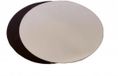 Decora Cake board zwart/zilver 24cmx2mm