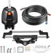 Direction hydraulique hors-bord - Kit de direction pour bateau - Convient pour console de direction simple et moteur simple - Jusqu'à 150 kW (200 ch) - Pompe de direction assistée 6,9 MPa - Cylindre de verrouillage à double tête - Conduites de 7,9 mètres