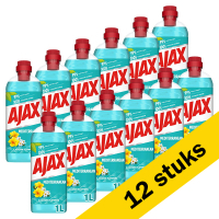 Ajax Aanbieding: Ajax allesreiniger Mediterranean - Lagoon Flowers (12 flessen van 1 liter)