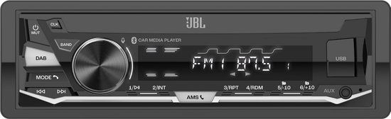 JBL Celebrity 350D Autoradio met DAB+ & Bluetooth – 1-DIN – USB – AM/FM – 4V RCA