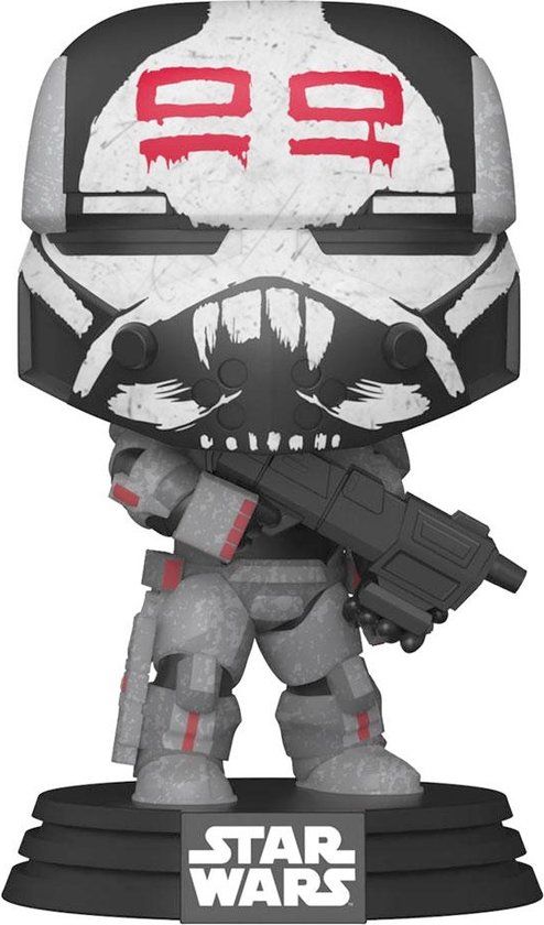 Merkloos Funko Star Wars Verzamelfiguur POP! TV The Bad Batch Wrecker 9 cm Multicolours