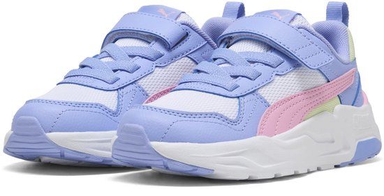 PUMA Trinity 2 LT AC+ PS Unisex Sneakers - PUMA White-Pink Shimmer-Intense Lavender