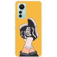 Xiaomi Mi 12 Lite Sneakers Bedrukt Siliconen Hoesje