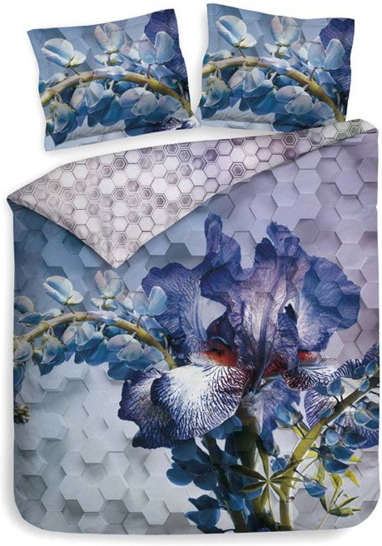 Heckett & Lane Kaz - Dekbedovertrek - Royal Purple - 240x200/220