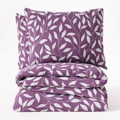 W katoen-polyester dekbedovertrek 1-persoons (140x220 cm)