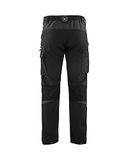 Blåkläder Service werkbroek met 4-weg stretch 1422-1645 - Zwart/Donkergrijs - D100
