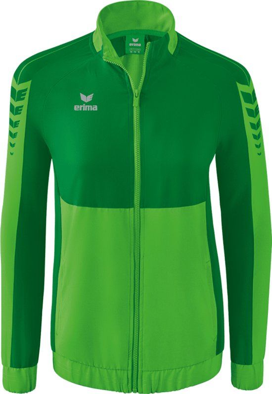 Erima Six Wings Presentatiejack Dames - Green / Smaragd - Maat 38
